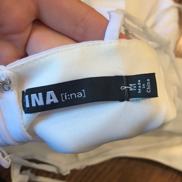 White strapped dress - Picture 6 of 6